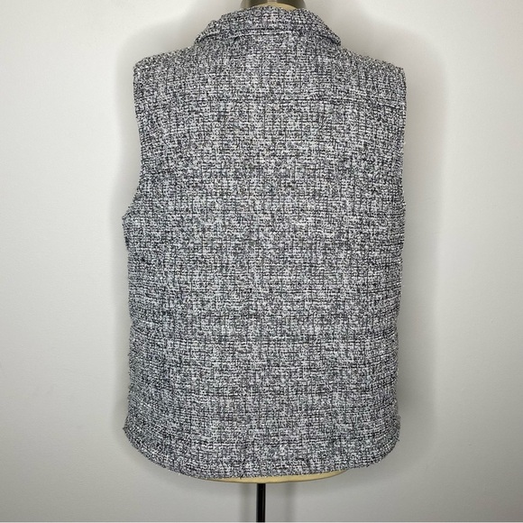 Christopher & Banks Sparkle Tweed Vest - Picture 2 of 13